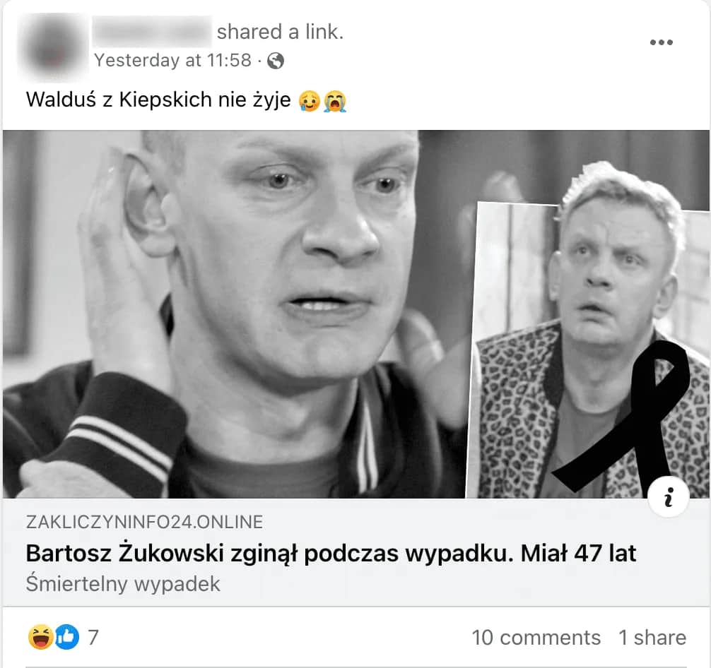Bartosz Żukowski żyje! Rozwiewamy plotki i sprawdzamy, co u aktora