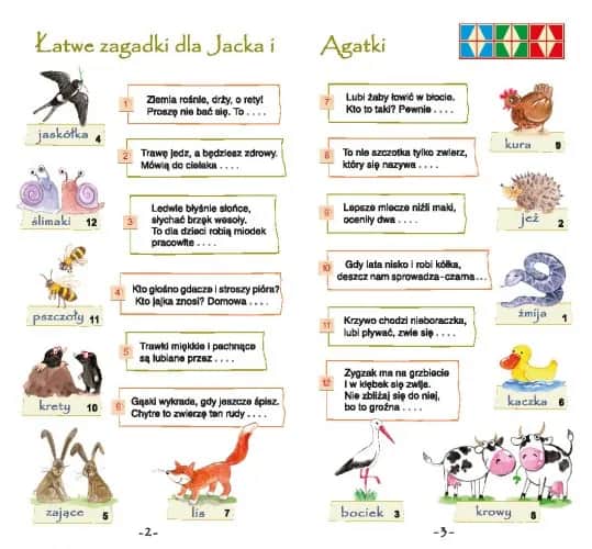 Zagadki dla 6-latka: Rozwój i zabawa gotowe przykłady