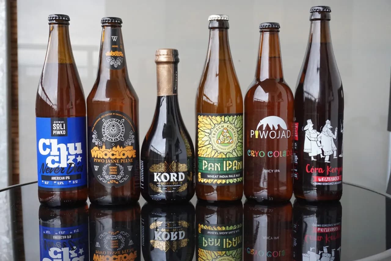 Rodzaje piwa w krzyżówkach: 3, 4, 5, 6 liter - gotowe hasła!