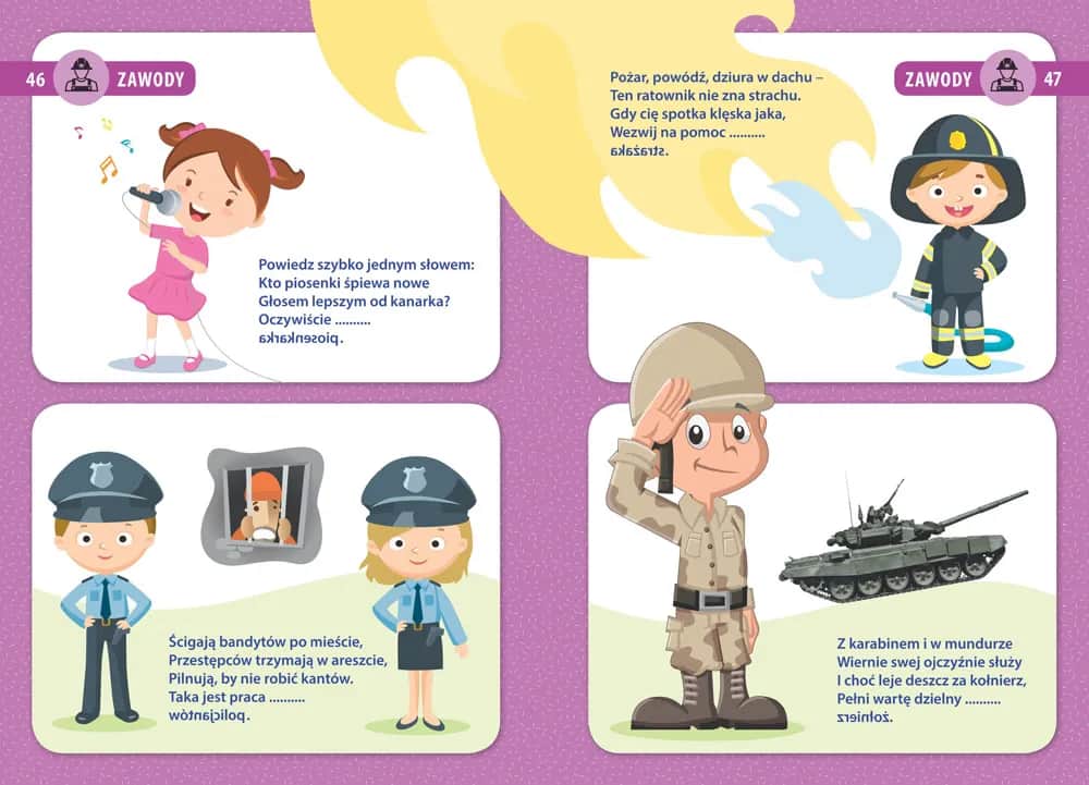 Zagadki o książkach i bibliotece dla dzieci zabawa i nauka